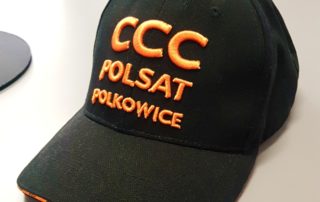 Czapka z haftem CCC Polsat Polkowice